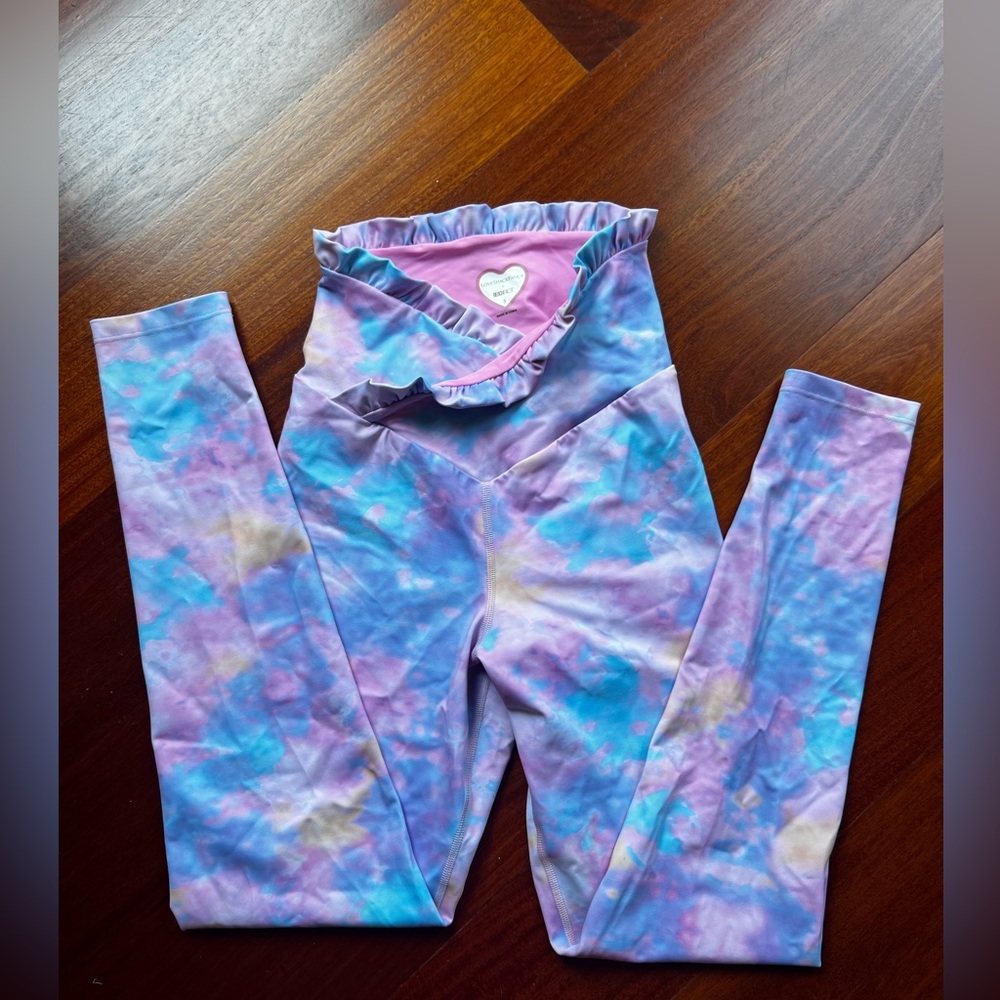 Loveshackfancy Beach Riot Leggings Size Small
